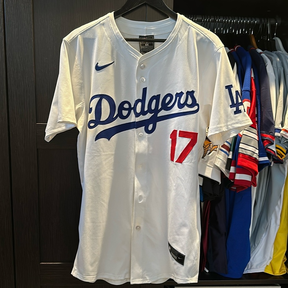 Shohei Ohtani Los Angeles Dodgers Nike Home Vapor Premier Elite Player Jersey - Picture 1 of 7